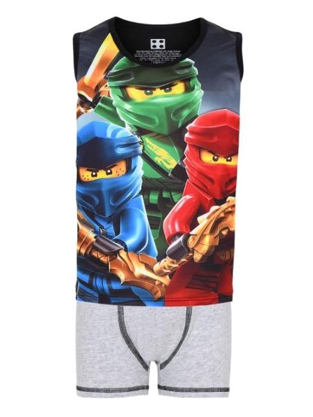 Lego Ninjago undertøj sæt M12010327, str.140/146